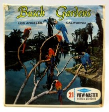 View-Master A233, Busch Gardens, Los Angles, CA, Version A, 3 Reel Set