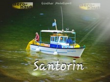 aeronaut Fischkutter Santorin Holzbausatz, 3074/00 / Günther Modellsport