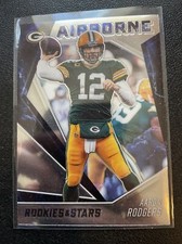 2020 Rookies and Stars Aaron Rodgers Airborne & Ticket Masters Green Bay Packers