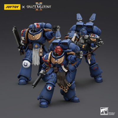 JoyToy 1/18 War Hammer 40K Ultramarines Space Marine Titus Squad