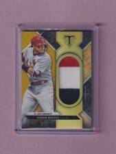 2017 TOPPS TRIPLE THREADS YADIER MOLINA RELIC BASEBALL CARD - #5/9 - CARDINALS
