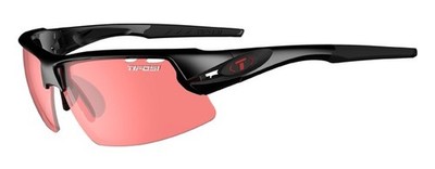 Tifosi Crit in Crystal Black with Enliven Bike Lenses #1340408462