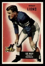 1955 BOWMAN LEE RILEY 21 VG-EX FOOTBALL DETROIT LIONS