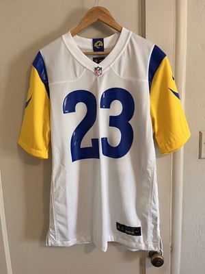 Nike Los Angeles Rams Kyren Williams #23 Game Jersey Away White 2026 Medium NFL