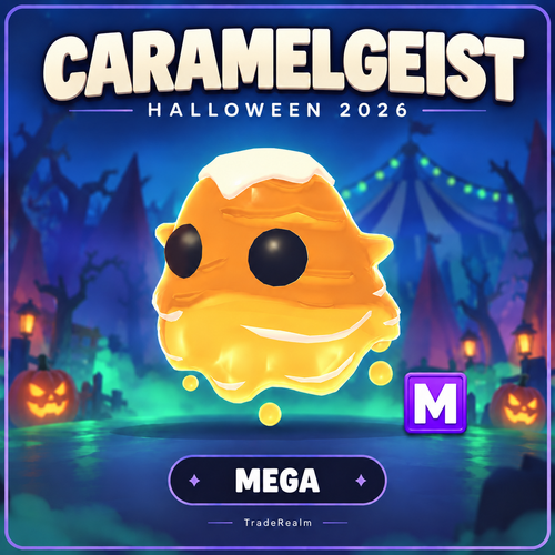 Adopt Me Halloween - Mega Neon Fly Ride - Legendary Jester Dragon ...