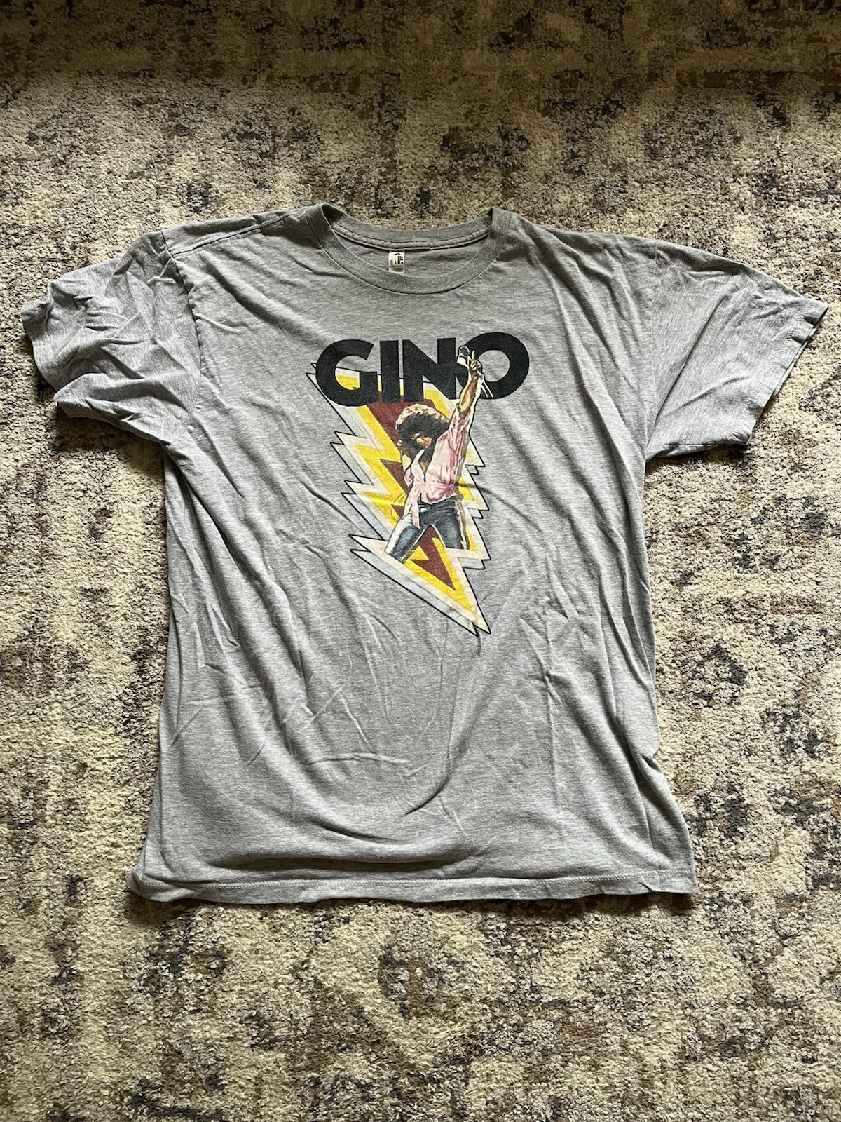 Alstyle Mens Large Gino Time T-Shirt