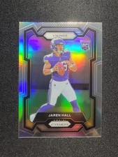 🔥Jaren Hall 2023 Panini Prizm SILVER PRIZM MINNESOTA VIKINGS RC #367🔥