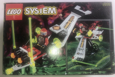 Vintage 1997 LEGO System: 6836 UFO V-Wing Fighter Unopened In Box NEW