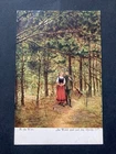 German Reich 1918 Postcard Art Card Master R.de Witt: In the Forest and on the Heath