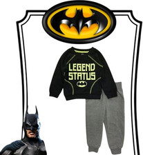 DC Comics BATMAN Legend Status  LS Sweatshirt  Jogger Pants 2-Piece SET  3 T 
