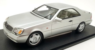 Cult Models 1/18 Scale CML079-1 - Mercedes-Benz 600 SEC C140 1992 Silver