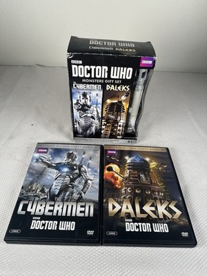 Doctor Who Monsters Gift Set - The Cyberman / Daleks DVD w/ Sonic Screwdriver