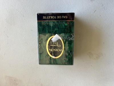 Vintage Christian Dior Poison EDT 1.7oz 50ml Rare Factory Sealed NIB Perfume