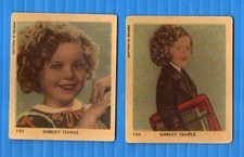 Shirley Temple 1935 trade chewing gum card inserts RARE #997