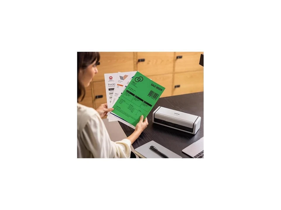 Brother ADS-1350W Duplex Portable Document Scanner White/Black (ADS1350W) - Image 4 of 4