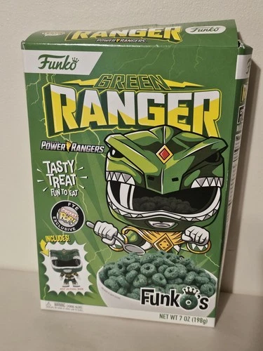 Funko Pop! FunkO's Cereal: Green Ranger Power Ranger Tommy FYE Pocket Pop