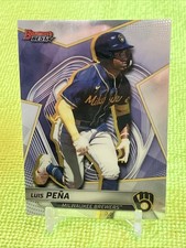 Luis Pena 2025 Bowman’s Best #TP-24 TOP PROSPECT - Milwaukee Brewers (RC)
