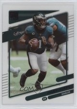 2021 Panini Clearly Donruss Purple Jalen Hurts #39 2h5