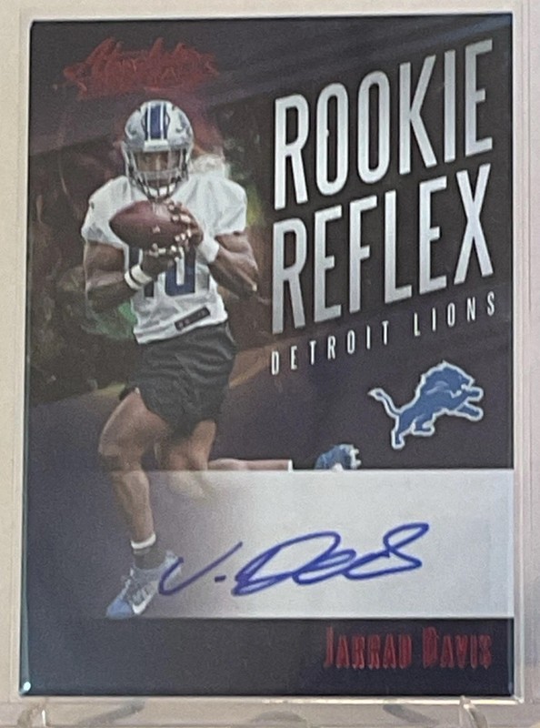2017 Panini Absolute - Jarrad Davis #RR-JD ( Red Auto )(RC)
