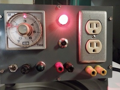 Tenor T554 Testing Unit Measuring To Seconds 2 Outlets Fuse Plus Electrical...