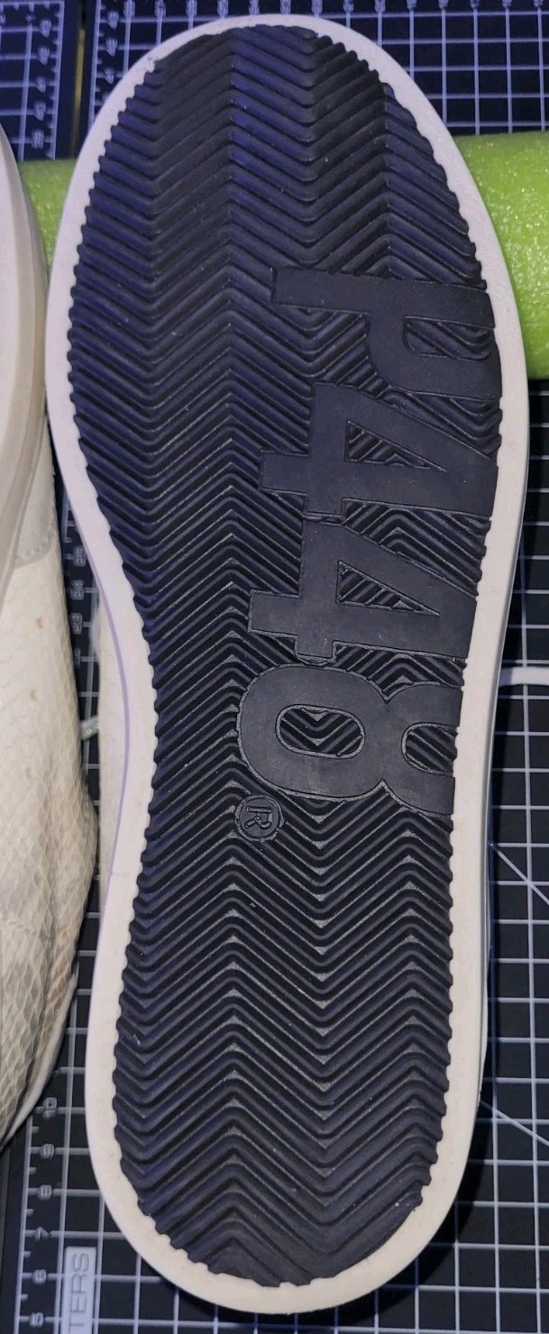 P448 John Embossed Leather Snake Python Suede Sne… - image 11