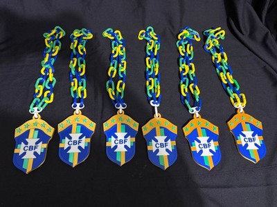  BRAZIL.  2026 World Cup Logo Necklace & Pendent *Hype Chain* 3D Print