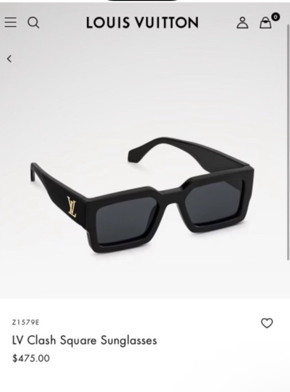 Louis Vuitton Clash Mask Black And Gold Sunglasses New In Box Full Set