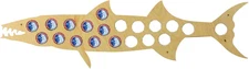 Barracuda Beer Cap Holder, Wall Mount Beer Cap Display Decor Art, Great Gift for