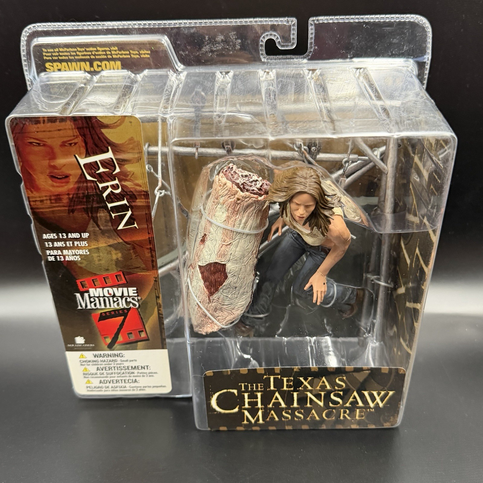 Texas Chainsaw Massacre Erin McFarlane Toys Action Figure 2004 NEW + SEALED RARE