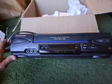 Panasonic Blue Line 4 Head Omnivision VCR- No Remote