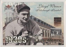 2001 Fleer Premium Decade of Excellence Lloyd Waner #2de HOF 0q3