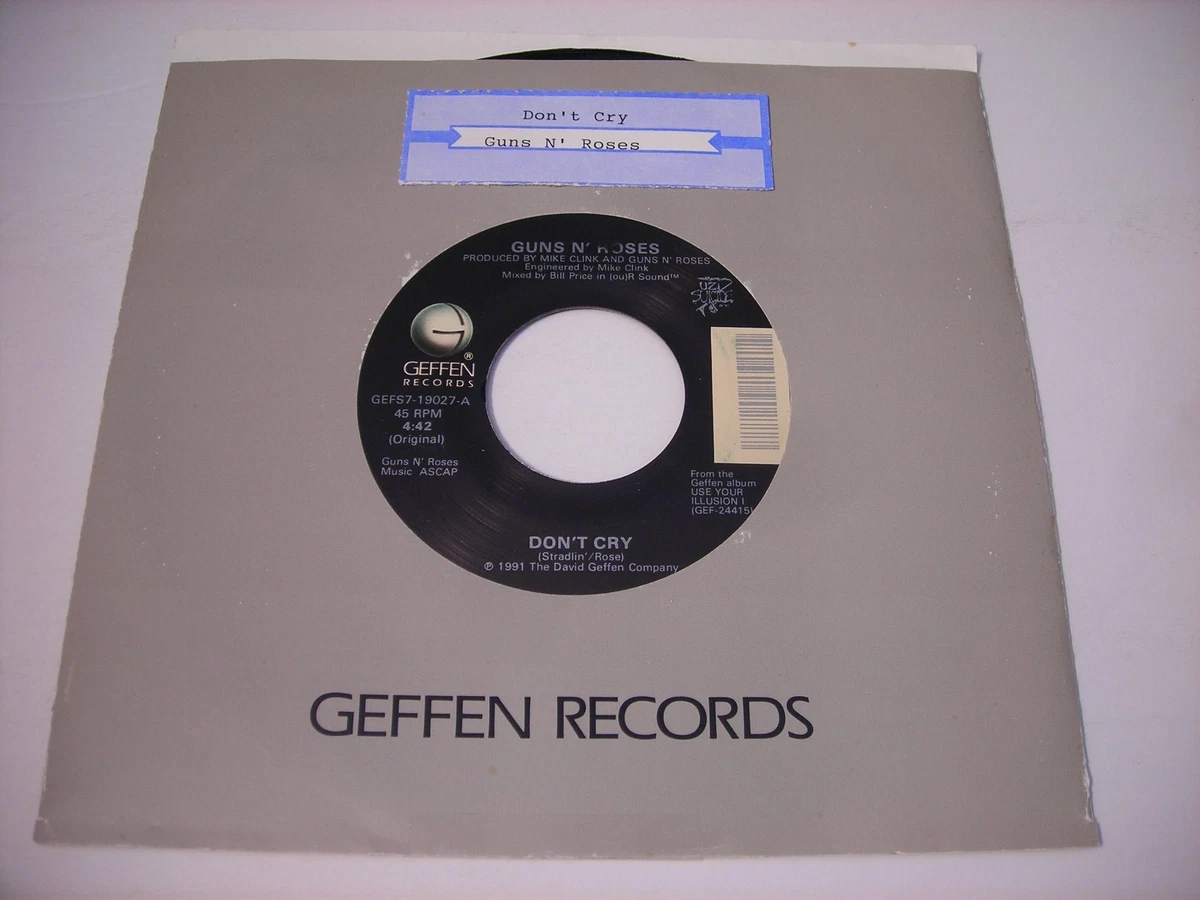 Guns N 'Roses 45 RPM Speed Vinyl Records for sale | eBay