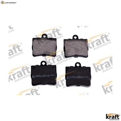 BREMSBELAGSATZ SCHEIBENBREMSE 6011120 FÜR MERCEDES-BENZ OM 611.960 2.2L 4cyl