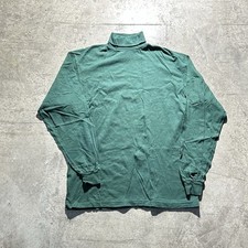 Vintage Single Stitch Fruit Of The Loom Long Sleeve Turtle Neck Shirt Men  s L
