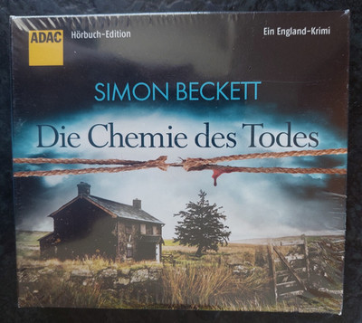Simon Beckett Die Chemie des Todes Hörbuch CDs Neu OVP Johannes Steck
