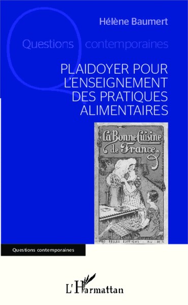 Helene Baumert | Plaidoyer Pour L'enseignement Des Pratiques Alimentaires | Buch-image