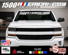 Fit Chevrolet Silverado 1500 American Windshield Decal Sticker Accessories Rims Fit Chevrolet Silverado 1500 American Windshield Decal Sticker Accessories Rims