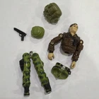 1986 G.I. Joe General Hawk Commander (v2) 3.75" Action Figure Broken for Parts