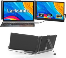 Matte Laptop Screen Extender 14-inch IPS 3ms FHD 1080P Laptop Portable Monitor