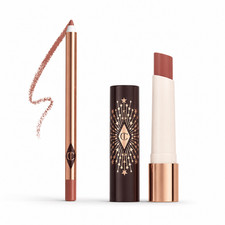 Charlotte Tilbury Pillow Talk Lip Duo Set – Lip Cheat Iconic Nude + Hyaluronic