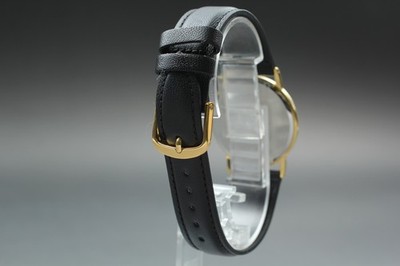 Vintage 1987 N MINT Seiko 5Y30-7009 Gold Plated Round Quartz Mens