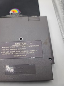 Nintendo Gotcha the Sport NES  Box Game Cart with Sleeve and Manual Styrofoam