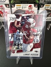 Panini 2018 Prestige Rookie Lamar Jackson #279 Baltimore Ravens NFL Card. rookie card picture