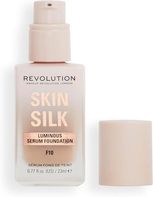 REVOLUTION SKIN SILK LUMINOUS SERUM LIQUID FOUNDATION - F10