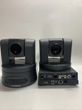 Lot Of 2 Vaddio ClearVIEW HD-USB PTZ Camera, 998-6990-000