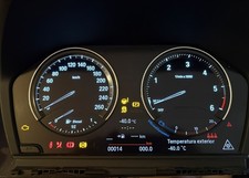 BMW F20/F21/F22 usw. Black Panel Tacho km/h 8710822