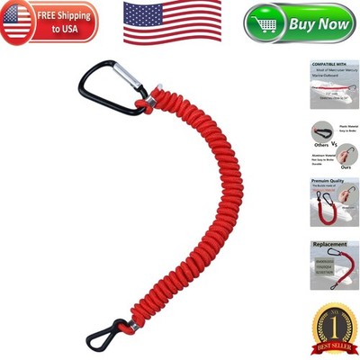 Easy Attach Boat Kill Switch Lanyard 54-Inch - Reliable Emergency Safety Cord