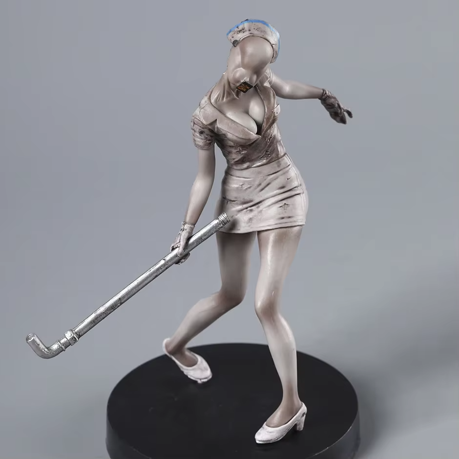 PYRAMID HEAD Bubble Head Nurse Video Game Figure SILENT HILL 2