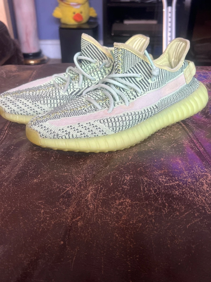 adidas gazelle silver green womens Yeezy 350 Yeezreel Size 10 Used – Reshoevn8r