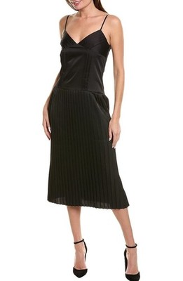 open lace back dress Rebecca Taylor Women's Heavy Satin Shift Dress, Foliage, 4 at Amazon  Women's Clothing store